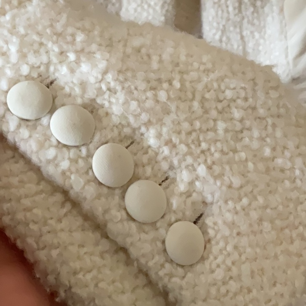 BCBGMaxAzria Cream Peplum Jacket - Picture 5 of 12